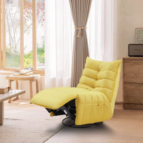 Yellow recliners deals for sale